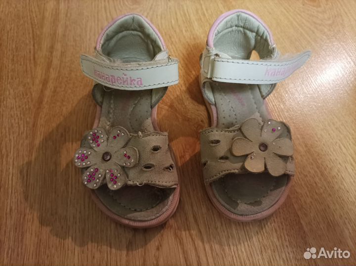 Сандалии для девочки 23 размер