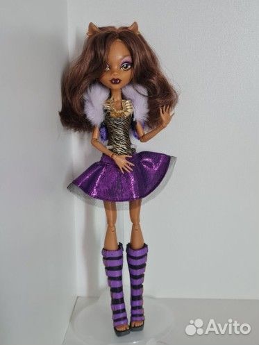 Кукла монстер хай клодин воющая
