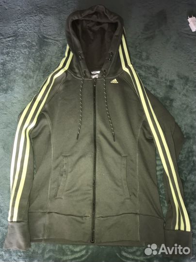 Кофта на молнии Adidas женская