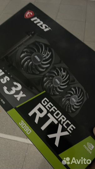 Видеокарта rtx 3090