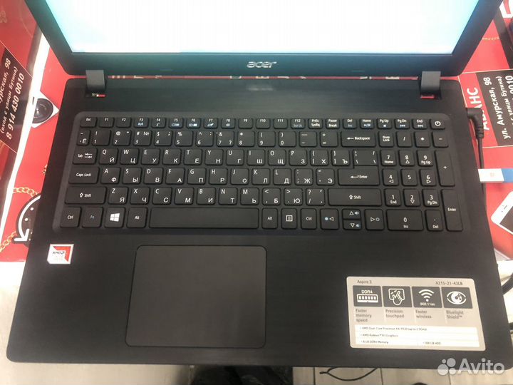 Ноутбук Acer aspire 3 a315-21-43lb