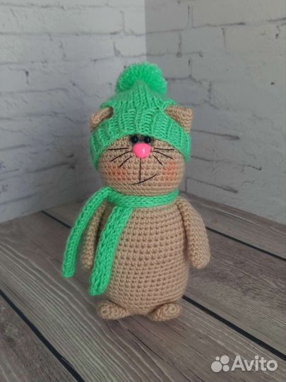 Котик ручной работы
