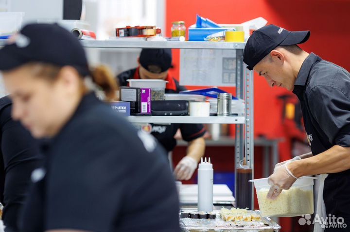 Франшиза доставки пиццы и роллов