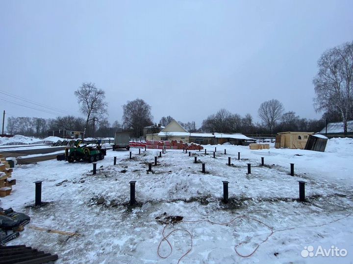 Фундамент / Винтовые сваи под ключ