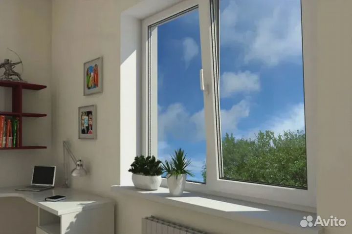 Окна пластиковые с установкой