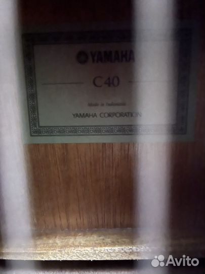 Гитара yamaha c 40