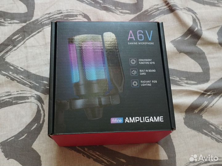 Микрофон fifine ampligame a6v