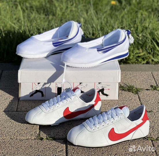 Nike clot x Cortez Forrest Gump р.36-44 кожа