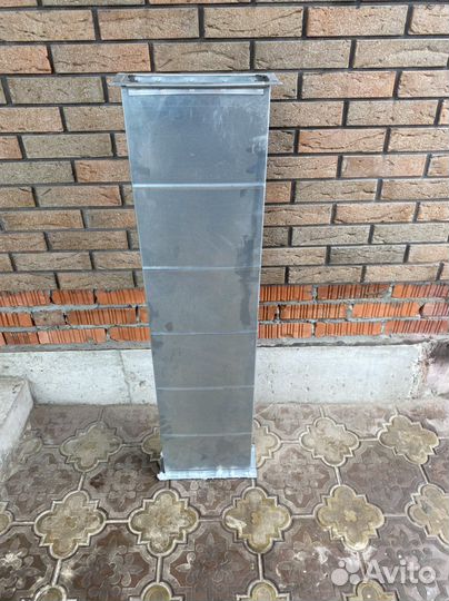 Воздуховод прямоугольный 300х100 мм. L-1000 мм