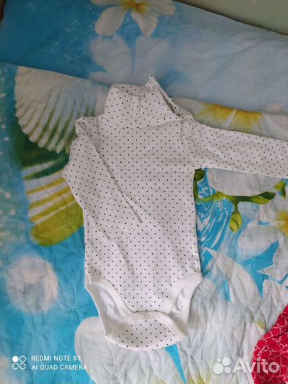 Боди для девочки 68