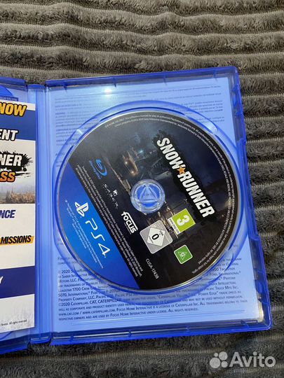 Диски на ps4 snowrunner