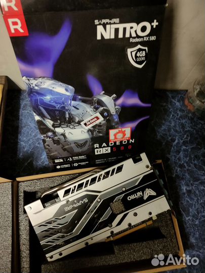 Видеокарта Sapphire rx 580 nitro+ 4gb