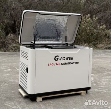 Газовый генератор 9 kW G-powerSL9000SE3 с постоянн