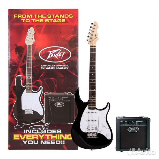 Электрогитара Peavey Raptor Plus Pack Black (комбо