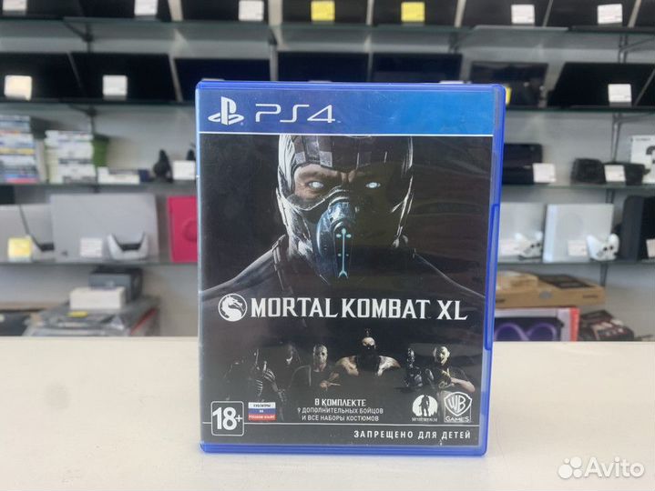Диск Sony Playstation 4 Mortal Kombat XL