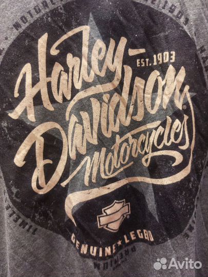 Маечка harley davidson s, женская, новая