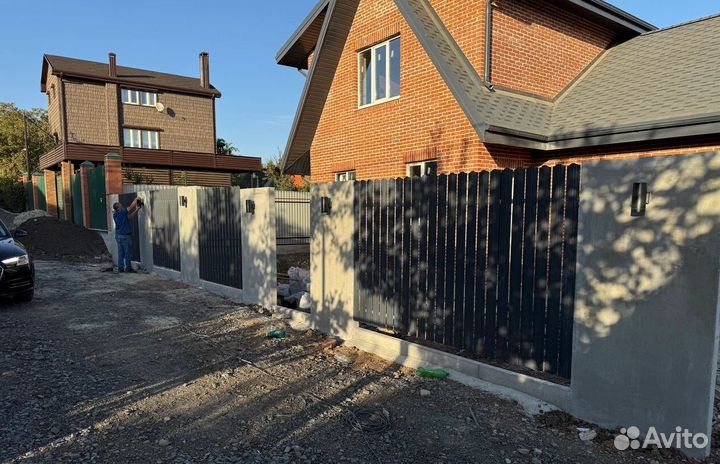 Забор под ключ