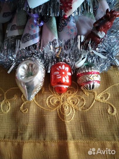 Ёлочные игрушки СССР