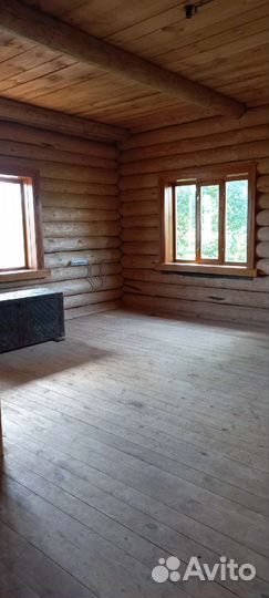 Сруб дома из бревна под ключ