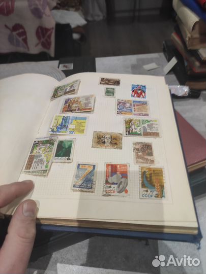 Альбомы с марками СССР