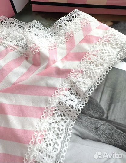 Трусики victoria secret розовые новые