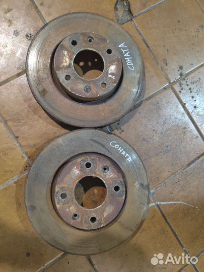 Тормозной диск hyundai sonata ef