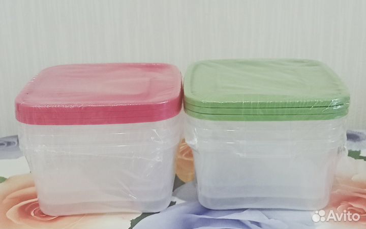 Наборы контейнеров из 3шт. Новые