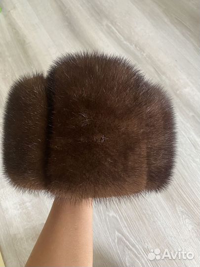 Шапка норковая новая