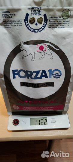 Сухой корм для кошек forza 10 intestinal active