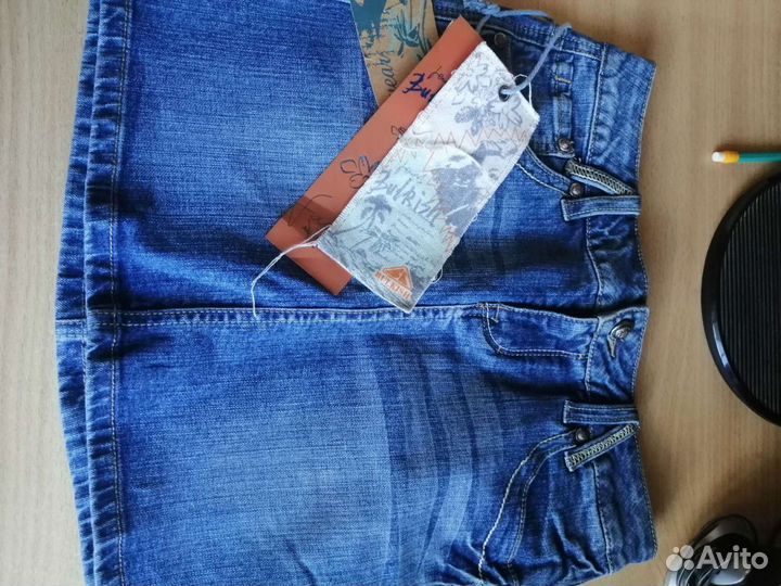 Юбка джинсовая