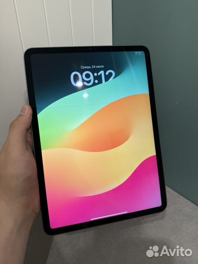 iPad Pro 11 2021 m1 128gb полоса на экране