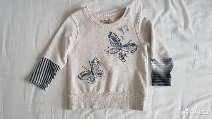 Вещи для девочки Zara12/18, кофточка Next9/12