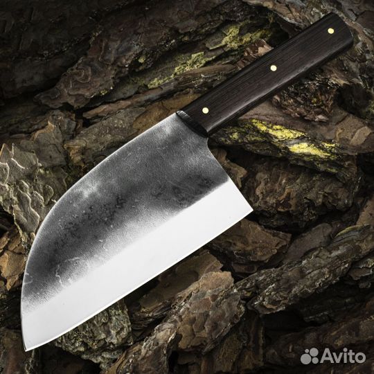 Нож Сербский Шеф - сталь 95х18, венге. Нож кухонны