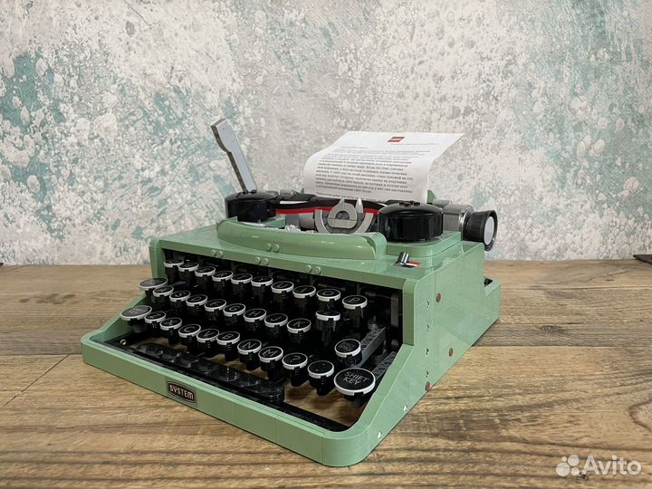 Lego Печатная машинка 21327