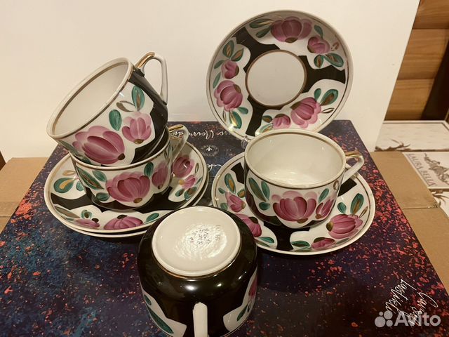 Чайная пара Вербилки СССР