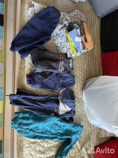 Вещи пакетом на мальчика 9-12 месяцев
