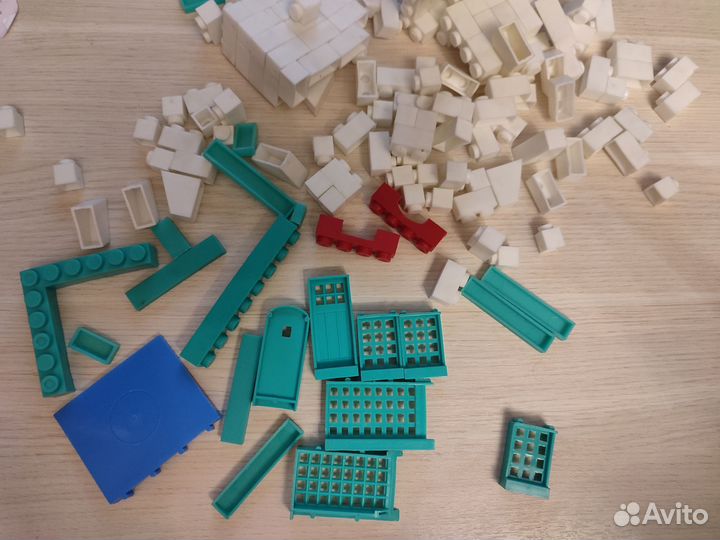 Конструктор юный архитектор СССР. кирпичи