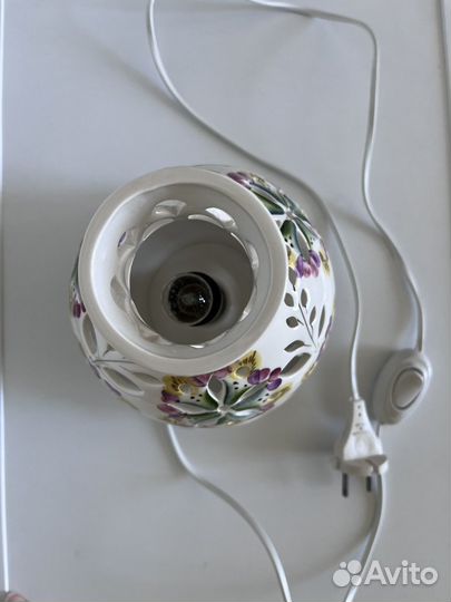 Керамическая лампа