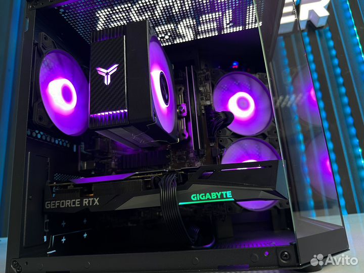 Топ Игровой Пк R5 5500/RTX 3060ti/Гарантия 180д