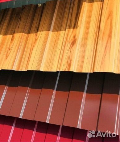 Профнастил С8 окрашеный, м2