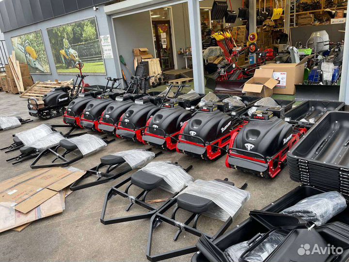 Лыжный модуль на мотобуксировщика Т500 тофалар