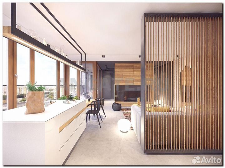 Брусок сухой сорт 45x45x3000