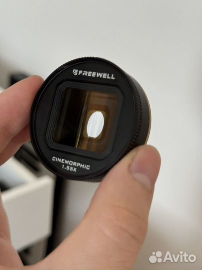 Freewell sherpa 1.55x Anamorphic Lens