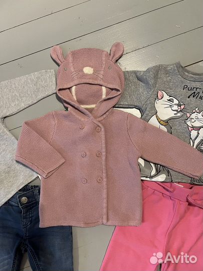 Одежда для девочки 9-12 месяцев