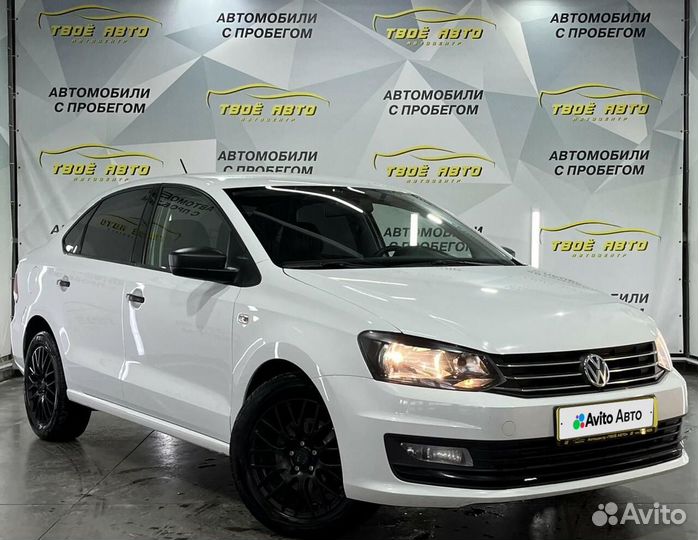 Volkswagen Polo 1.6 AT, 2019, 115 702 км