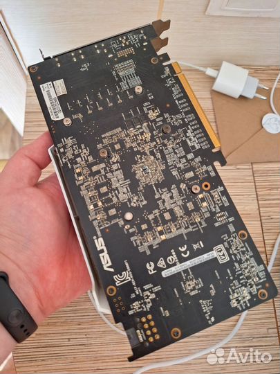 Видеокарта asus RX 480 4GB