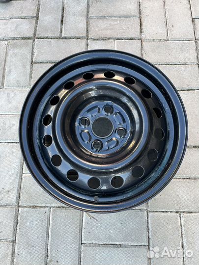 Штампованные диски r15 на kia rio