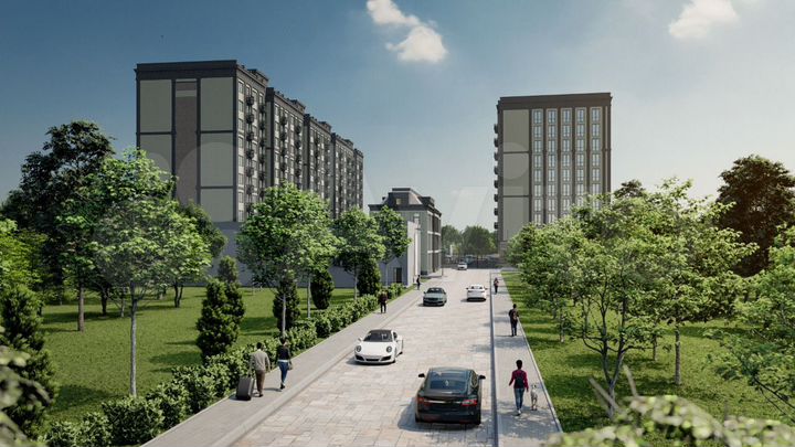 1-к. квартира, 50 м², 1/11 эт.