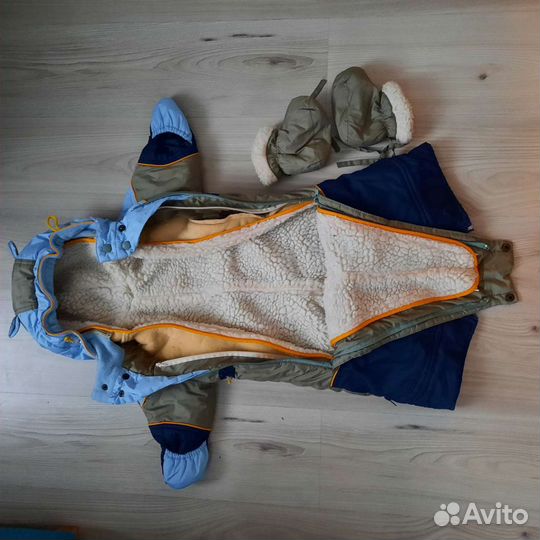 Комбинезон-трансформер зимний