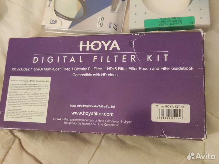 Светофильтры и синхрошнур, синхрокабель 5 метров